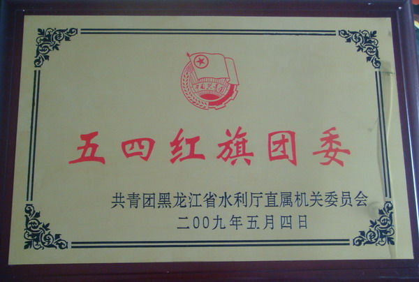 冲填处团委获省水利厅“五四红旗团委”