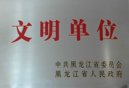黑龙江省水利冲填工程处——省级文明单位