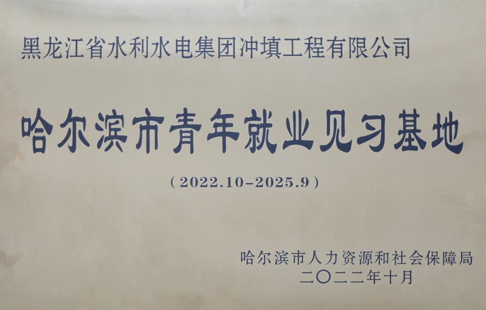 厚植人才沃土 赋能发展引擎——永利娱场城app被授予“哈尔滨市青年就业见习基地”称号