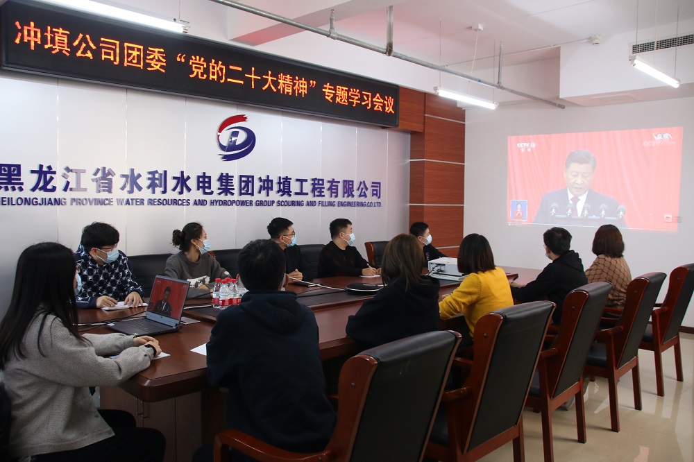 永利娱场城app团委组织召开党的二十大精神专题学习座谈会议