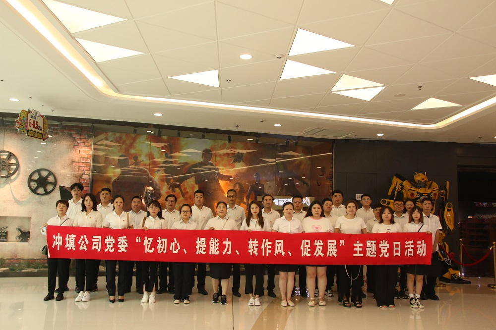 能力作风建设年丨永利娱场城app党委开展主题党日观影活动